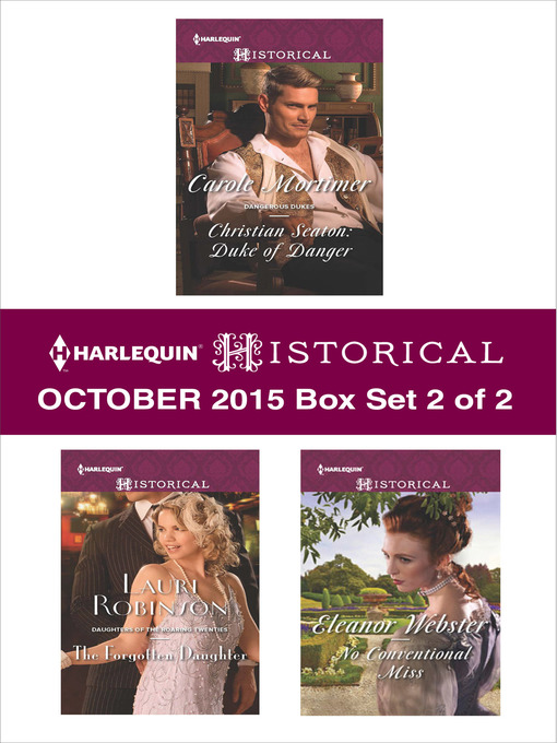 Title details for Harlequin Historical October 2015, Box Set 2 of 2 by Carole Mortimer - Available